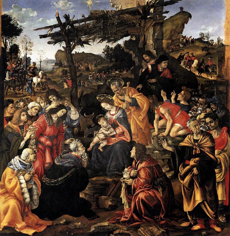 Filippino Lippi Adoration of the Magi